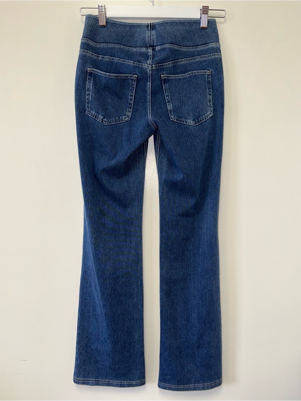 NWT HALARA (XS) Brand New Polyester 'Jeans' with Elastic Pull-On Waistband - Picture 4 of 6